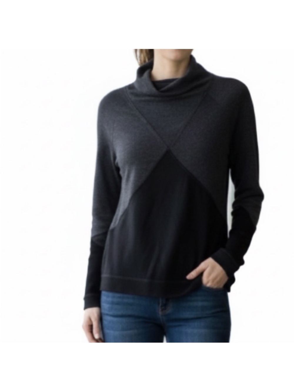 Smartwool Merino Wool Base Layer Sweater Size Small Dark Grey